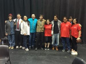 RYS students with Native Voices at the Autry